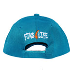 Miami Fins4Life Throwback Stripe Bill Hat